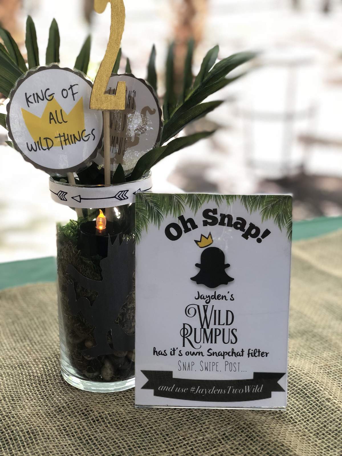 In TWO The Wild  - Where the Wild Things Are