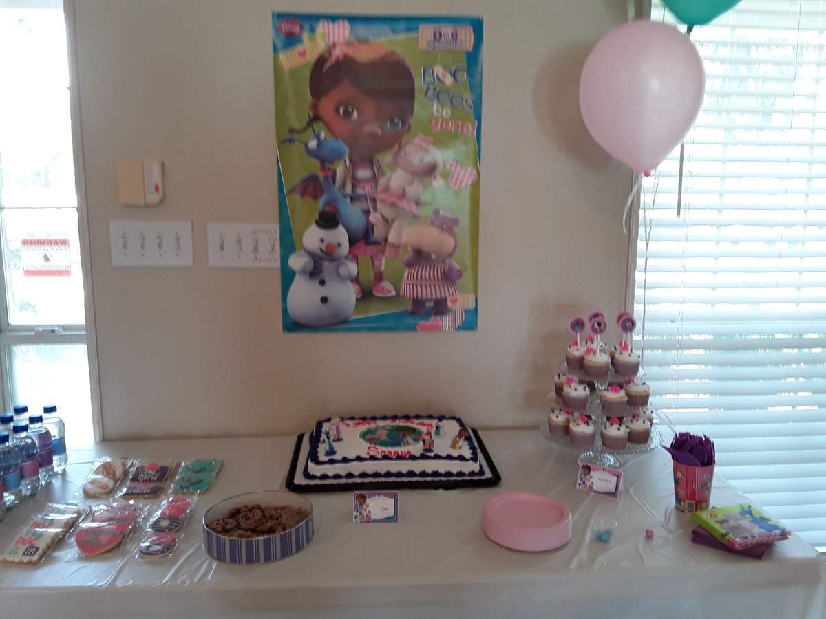 Saraye's Doc McStuffins 8th birthday party  - Doc McStuffins
