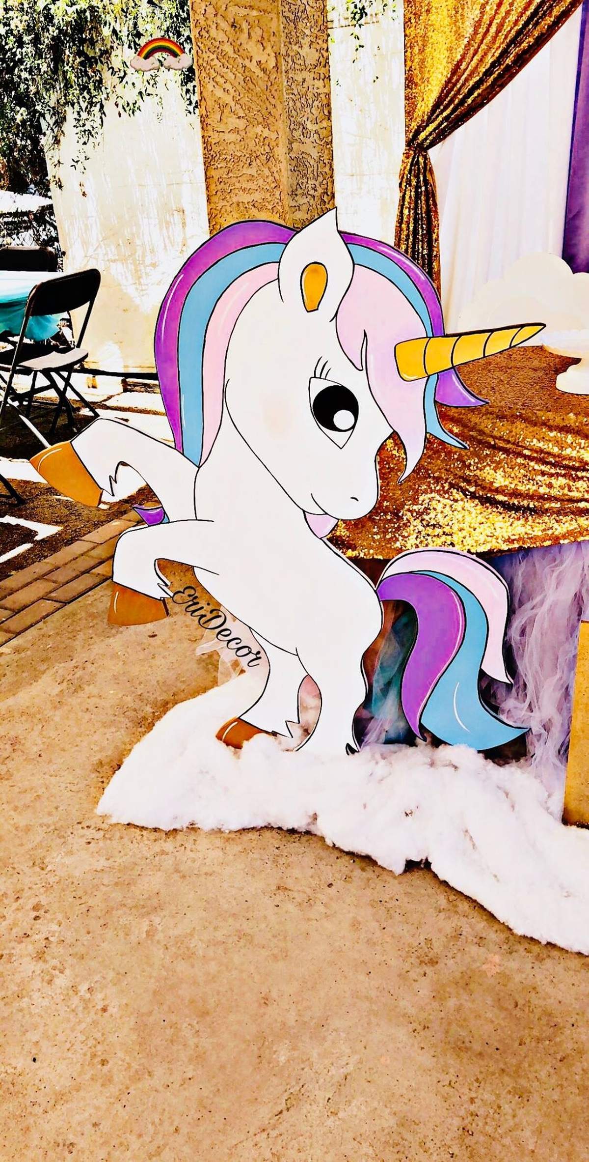 4th birthday - Unicorn 
