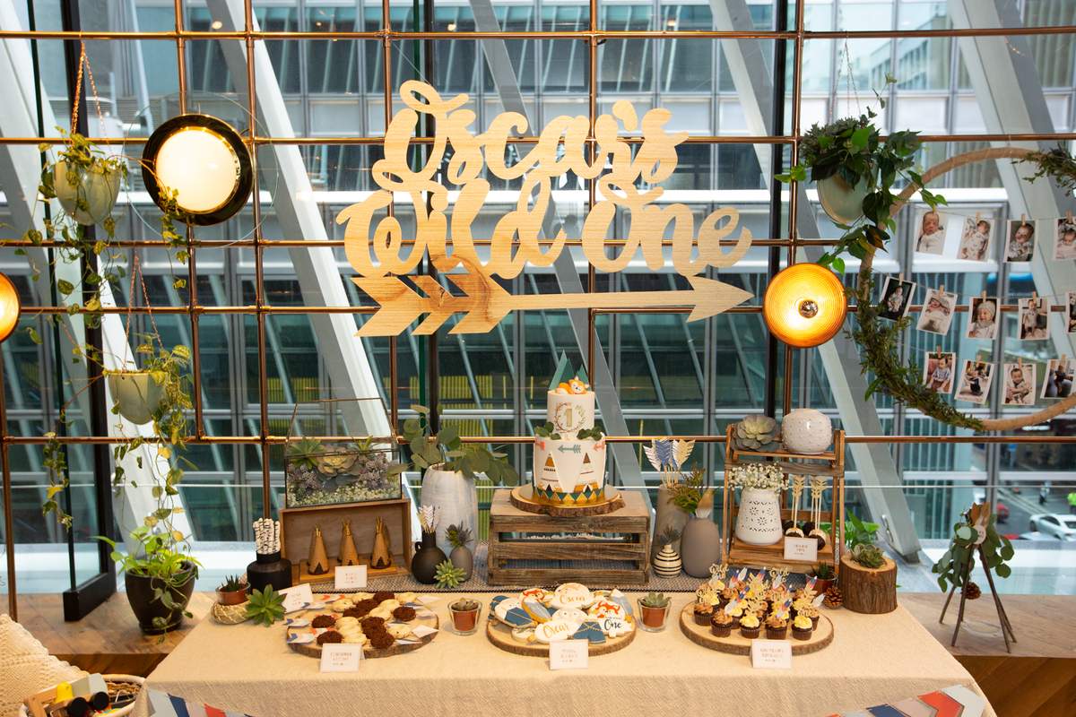 Oscar's Wild One - Woodland x Boho