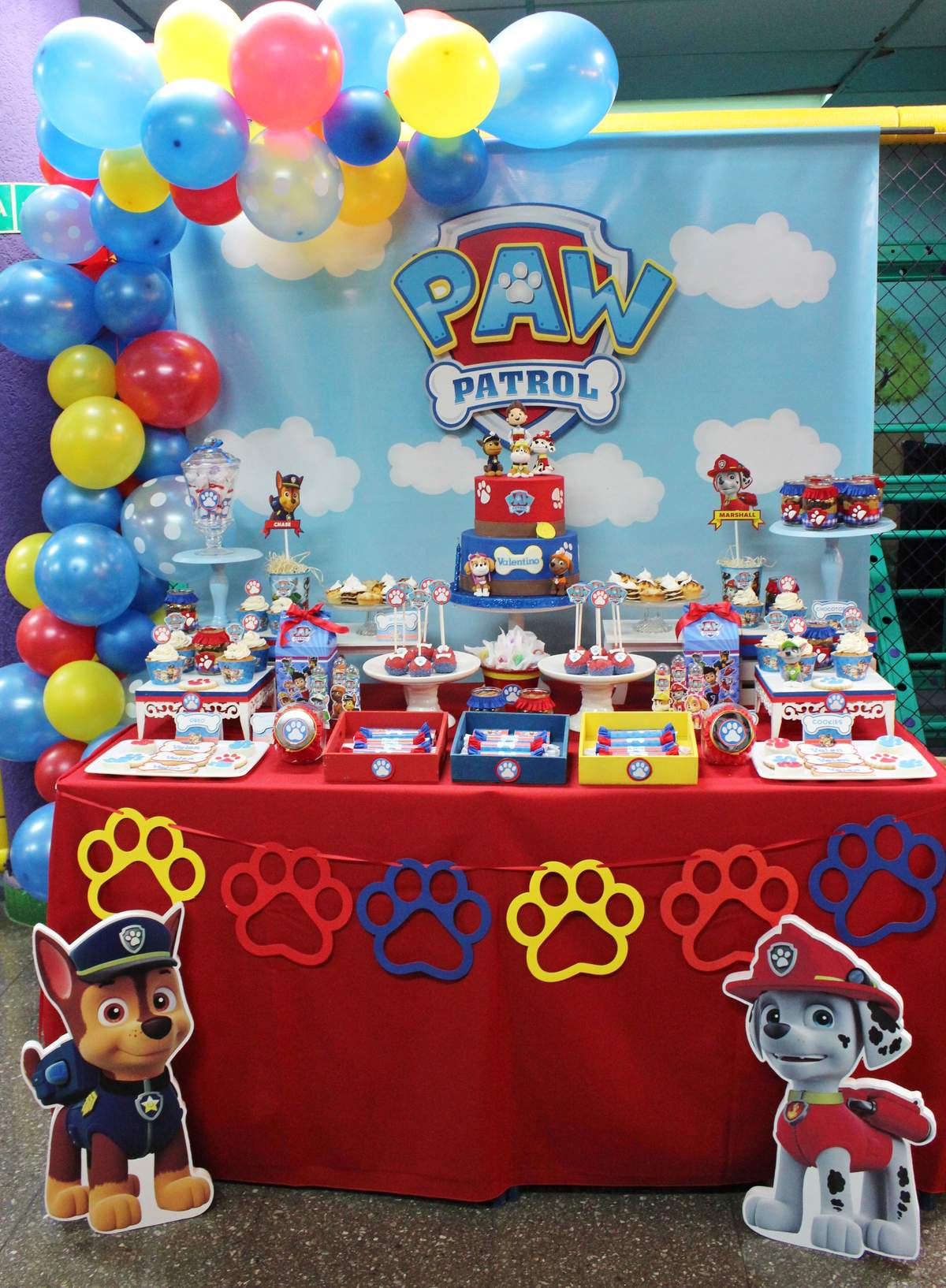 Paw Patrol Birthday Party Ideas Photo 11 Of 15 Catch My Party Paw Patrol Birthday Party Ideas Photo 11 Of 15 Catch My Party