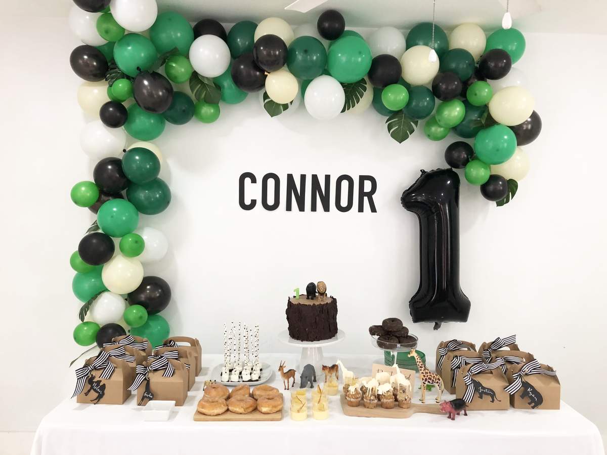 Connor’s 1st Jungle Birthday Party - Jungle