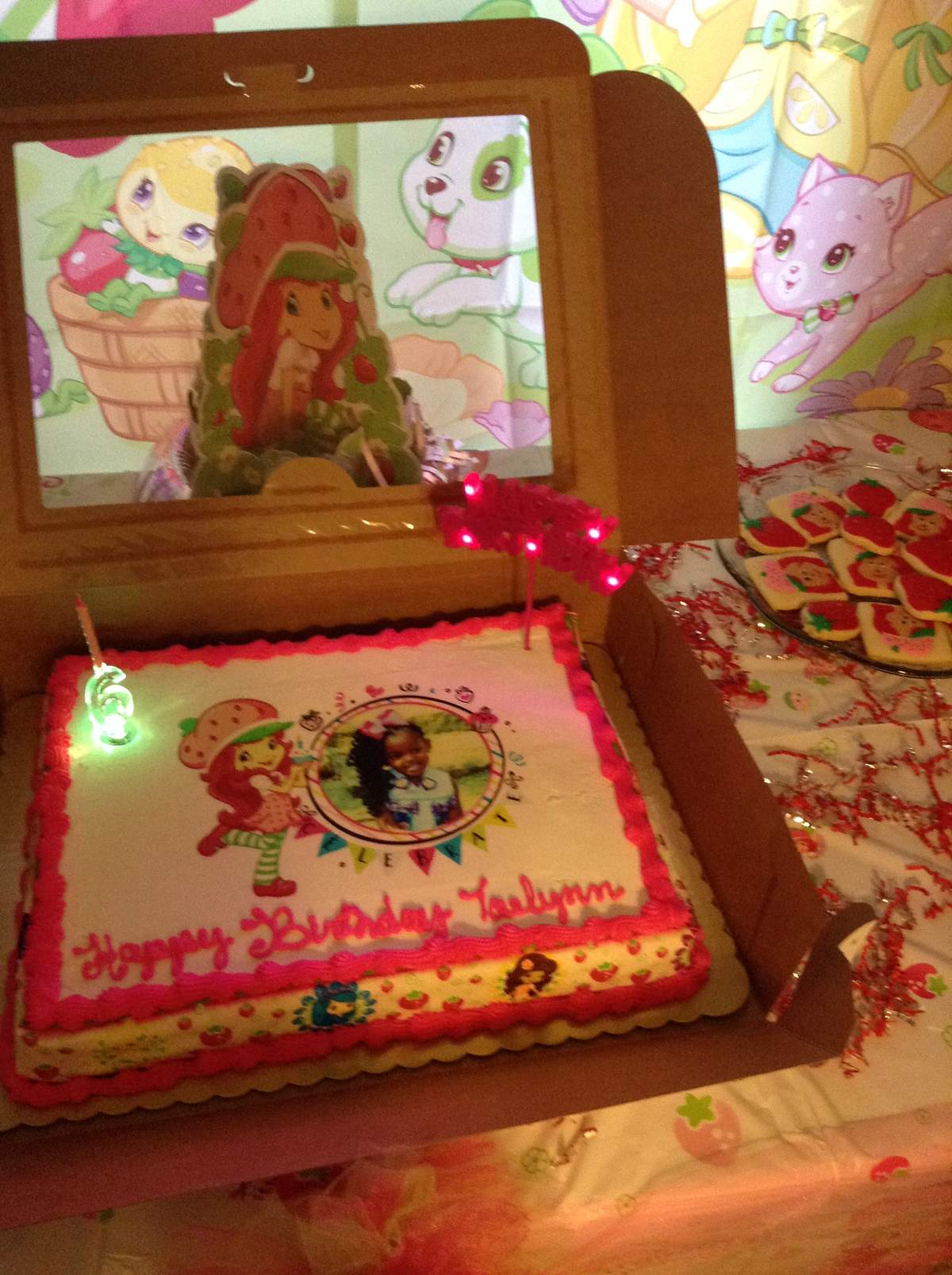 Taelynn's 6th Birthday  - Strawberry Shortcake