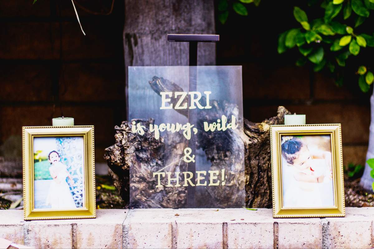 Young, wild and three - Ezri's 3rd birthday! - Young, Wild and Three!