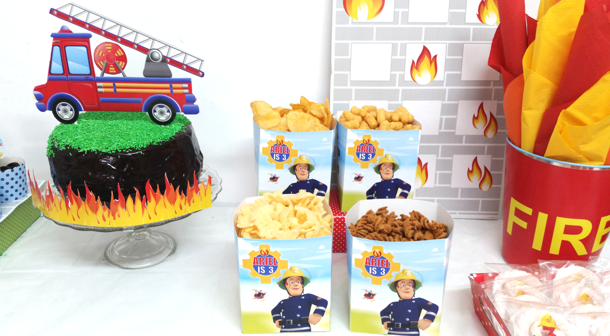 Ariel is 3 by Party Planner Mom - sam the fireman
