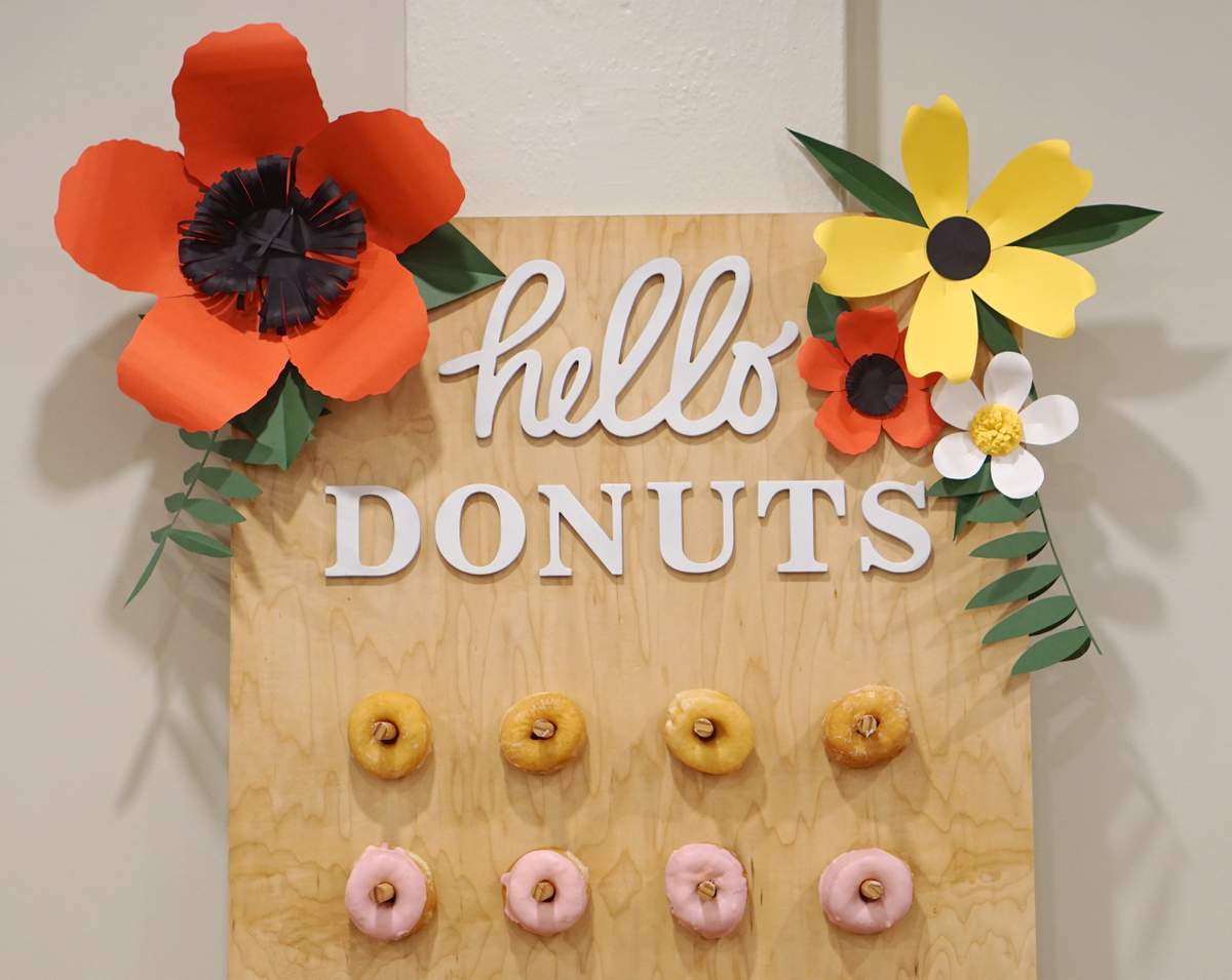 A Poppies, Stripes and Donuts Bridal Shower - Poppies, Stripes and Donuts