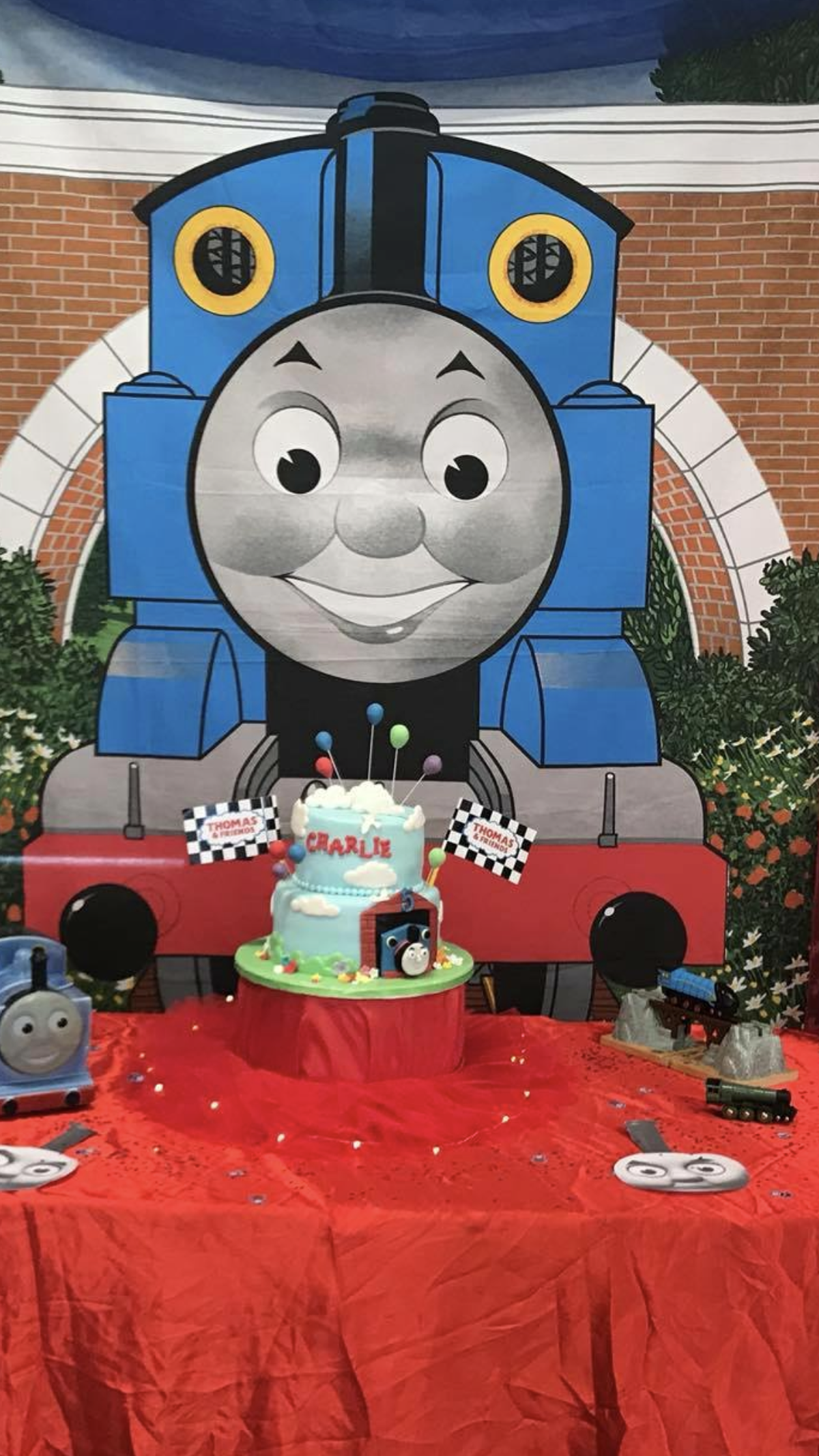 Thomas The Tank birthday party - None