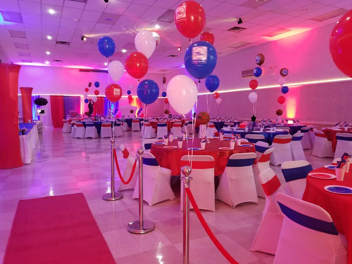 76ers Basketball Baby Shower  - Basketball 