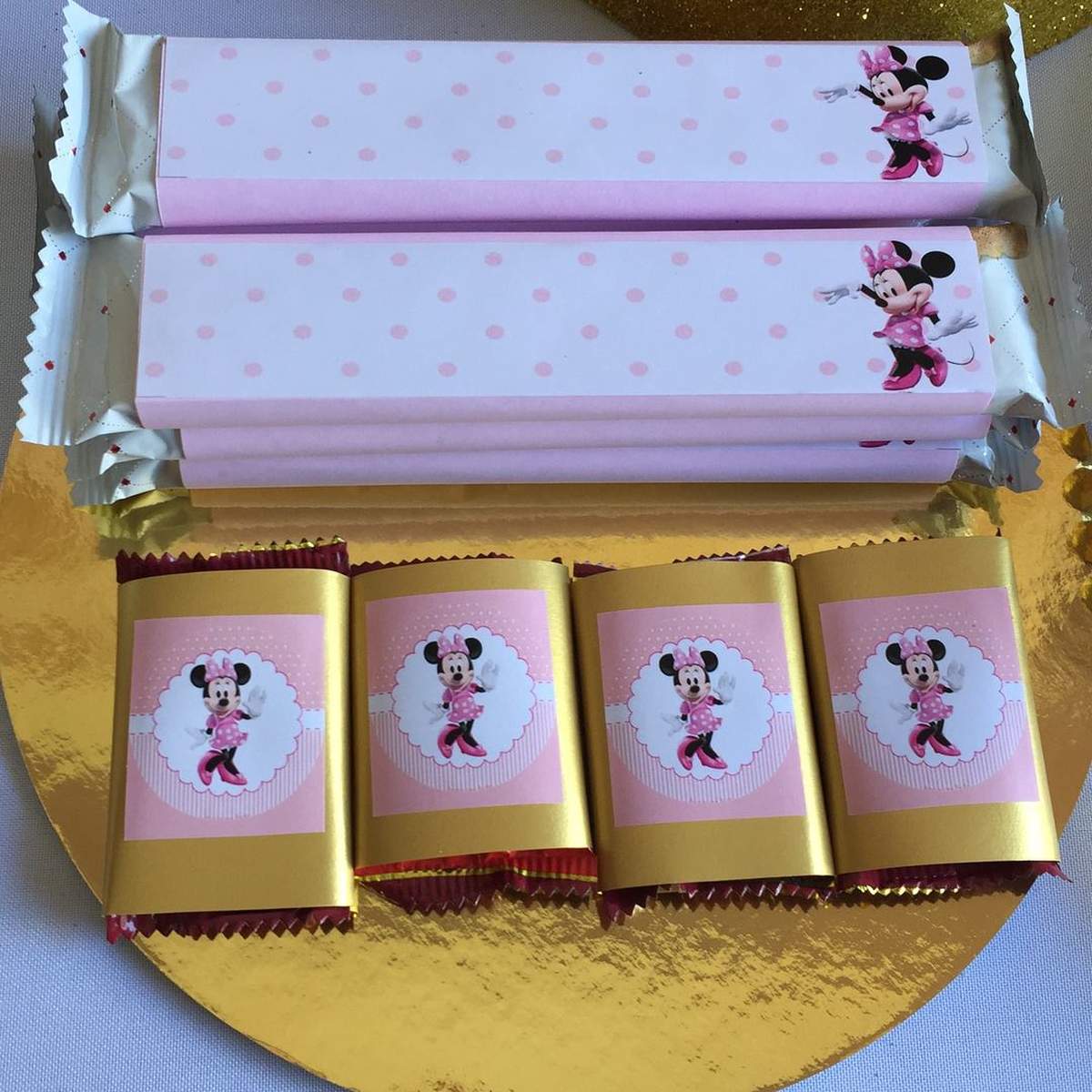Pink and Gold Minnie Mouse birthday party - Minnie Mouse