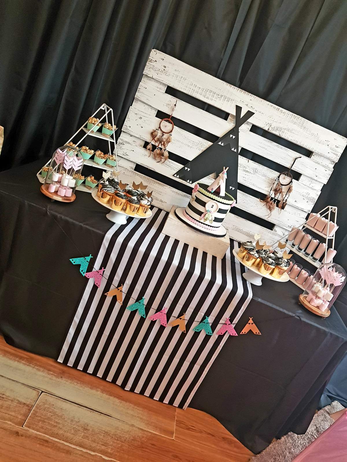 Tatum's 2nd Birthday - Born 2 Be Wild - Boho Chic