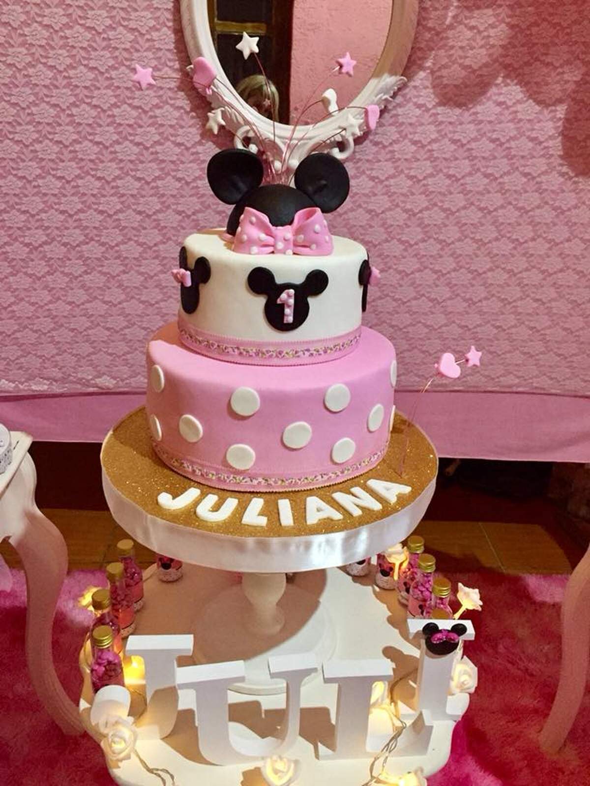 Sweet Pink Minnie Mouse 1st birthday party - Minnie Mouse