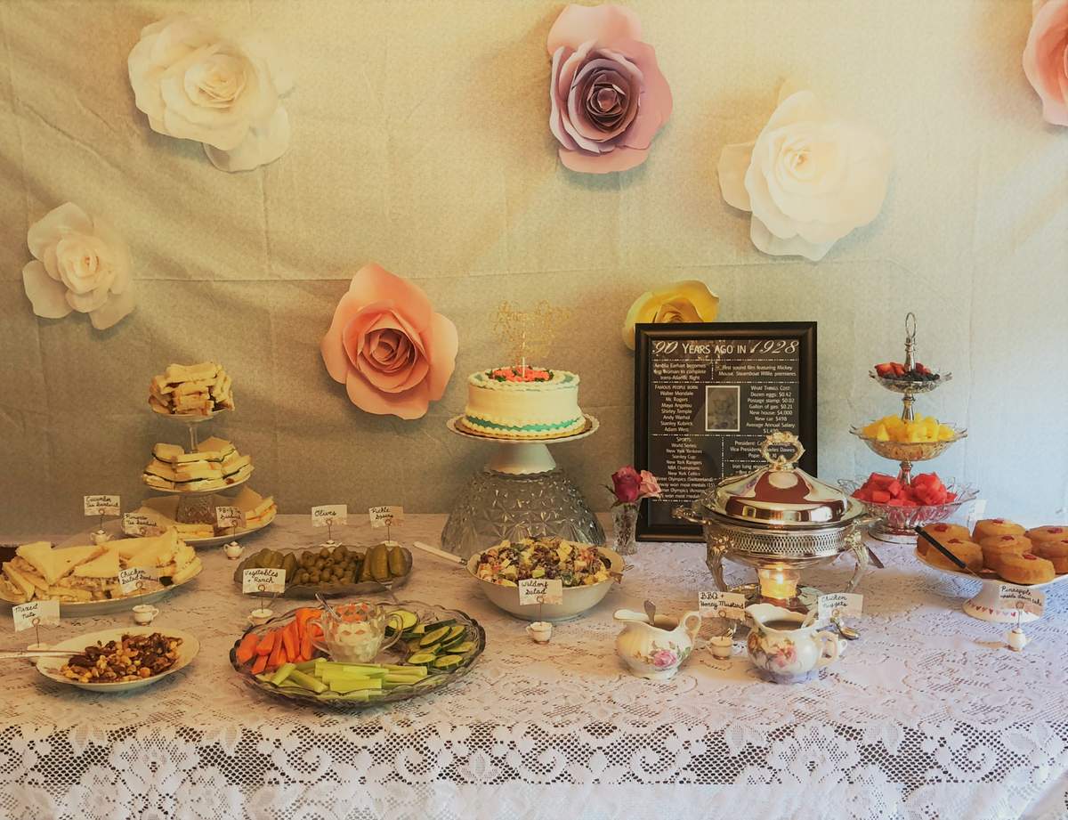 Vintage Tea Party 90th Birthday - Tea Party