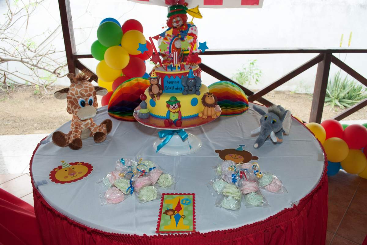 Theanna's First Birthday - Circus / Carnival