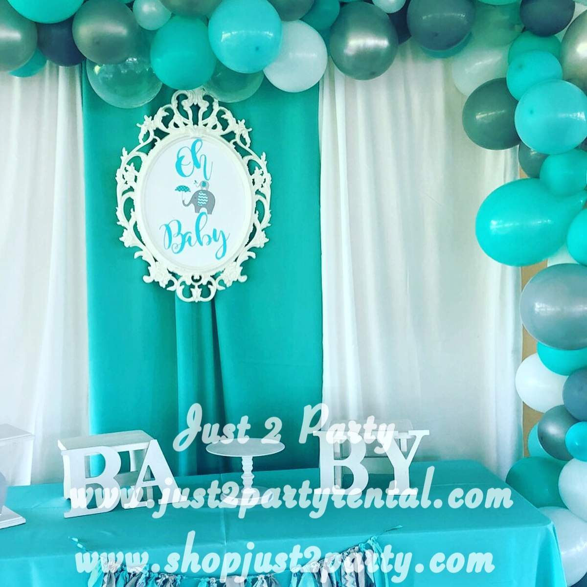 Little peanut is on the way - Elephant baby shower