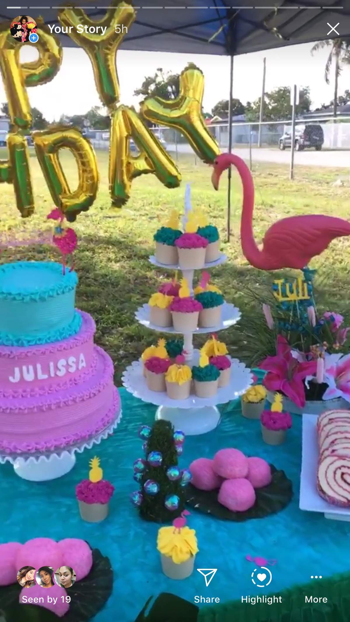 Julissa’s flamingo party - Flamingo 