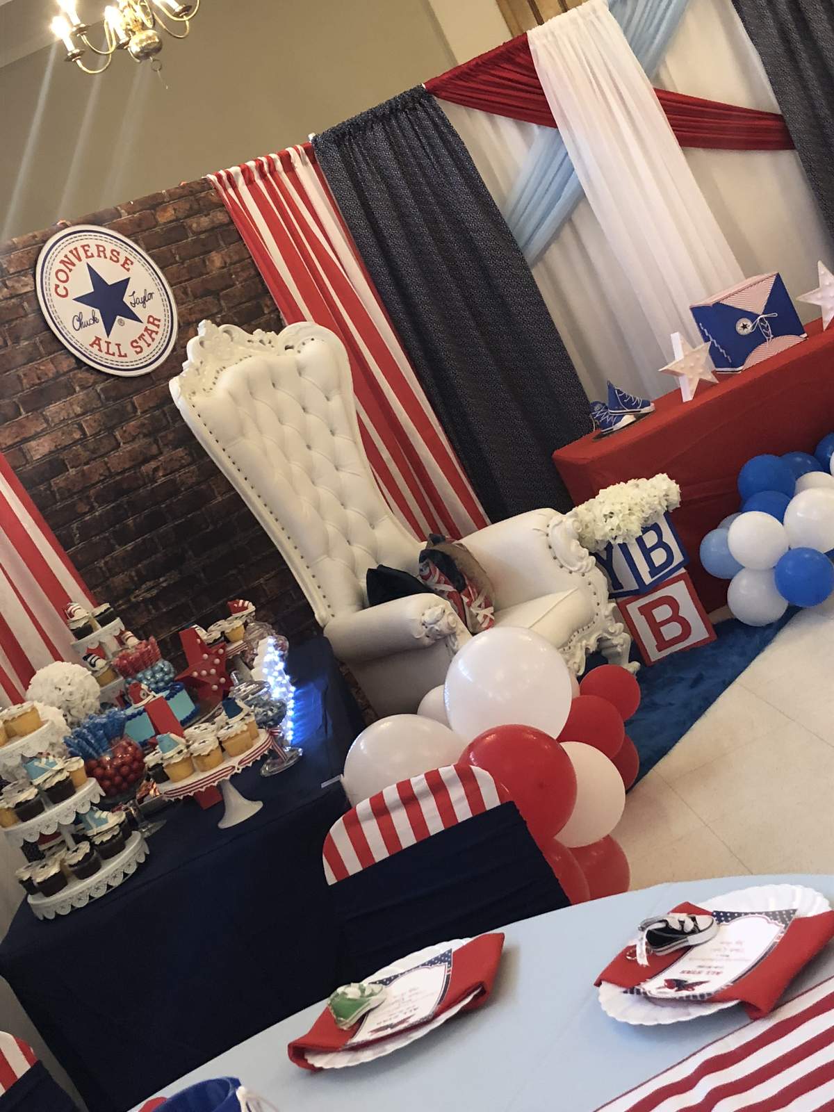 converse baby shower theme