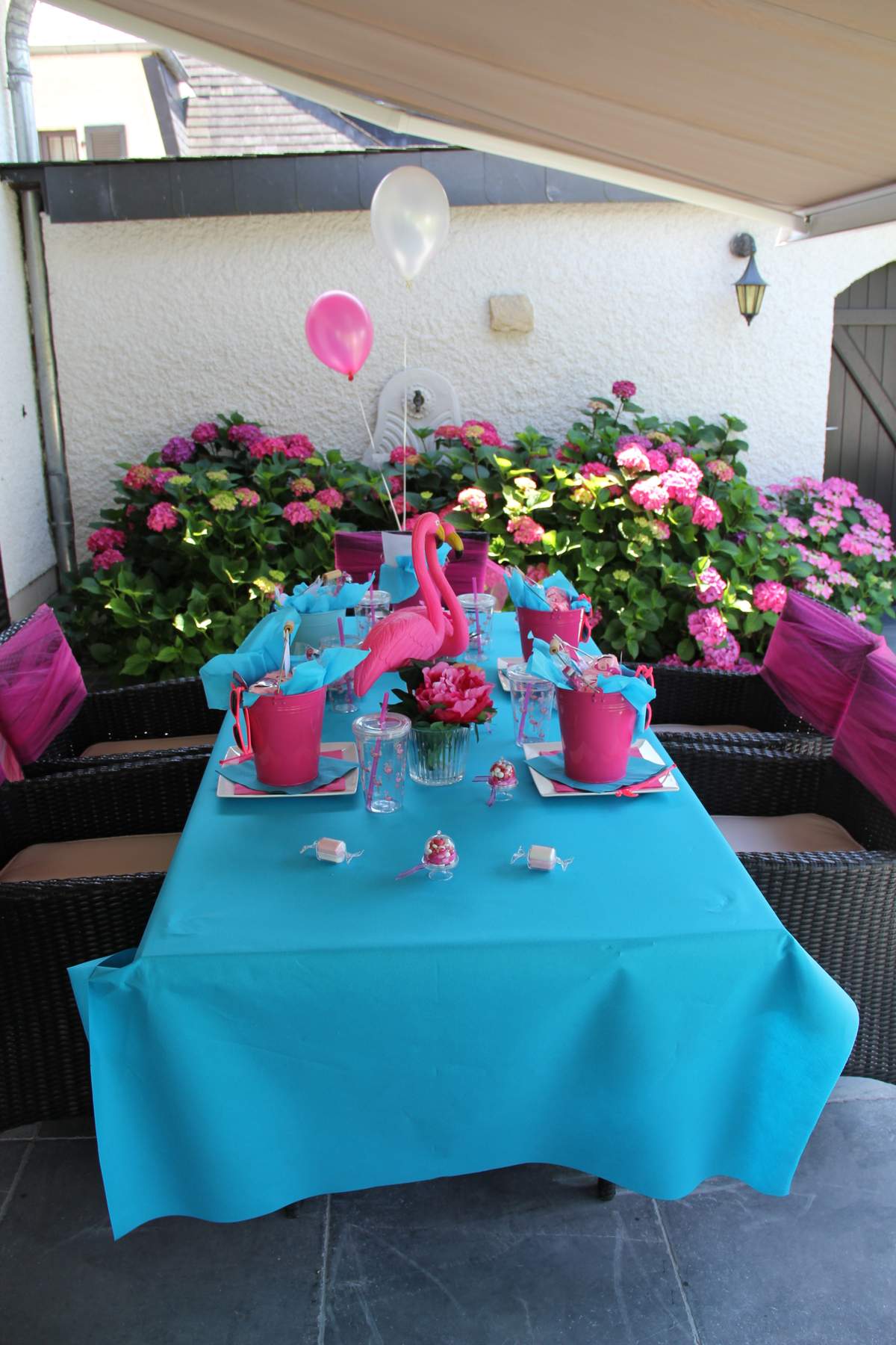 LET'S FLAMINGLE - ANNE-SOPHIE'S POOL PARTY - FLAMINGO POOL PARTY