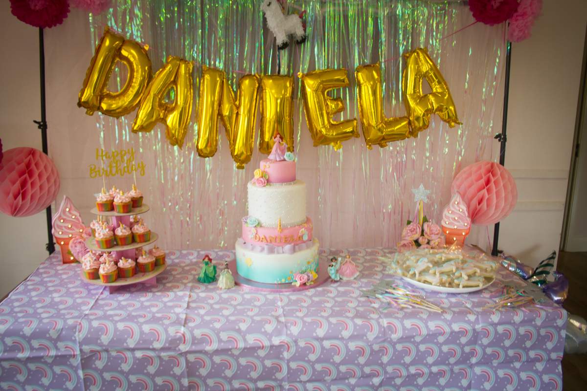 Unicorn and Princess Daniela's 2nd Bday party - Unicorn and Princess