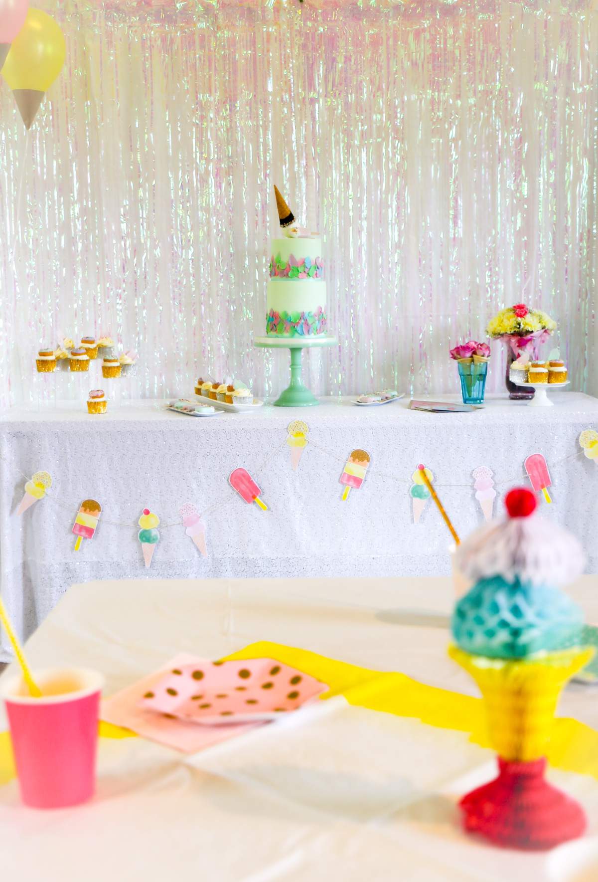 Isla's Ice Cream & Slime Birthday Bash - Ice Cream and Slime
