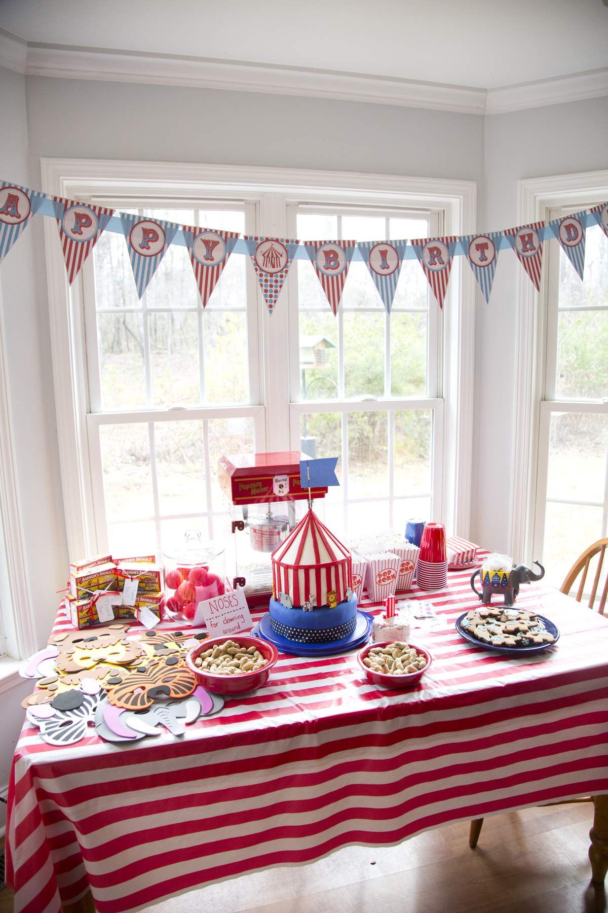 Sebastian's Circus Themed 1st Birthday - Circus Theme
