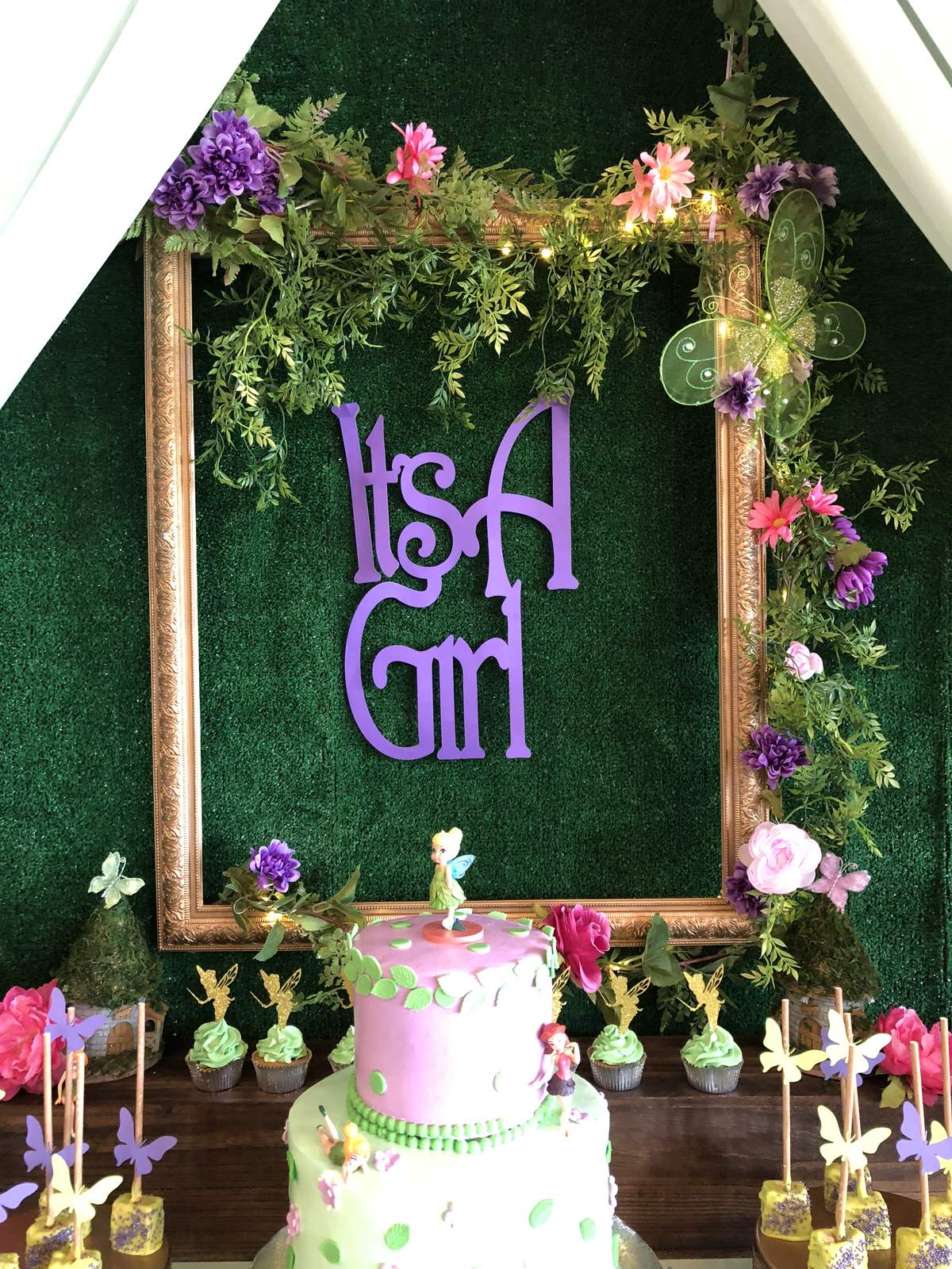 Tinkerbell Garden Baby Shower - Tinkerbelle
