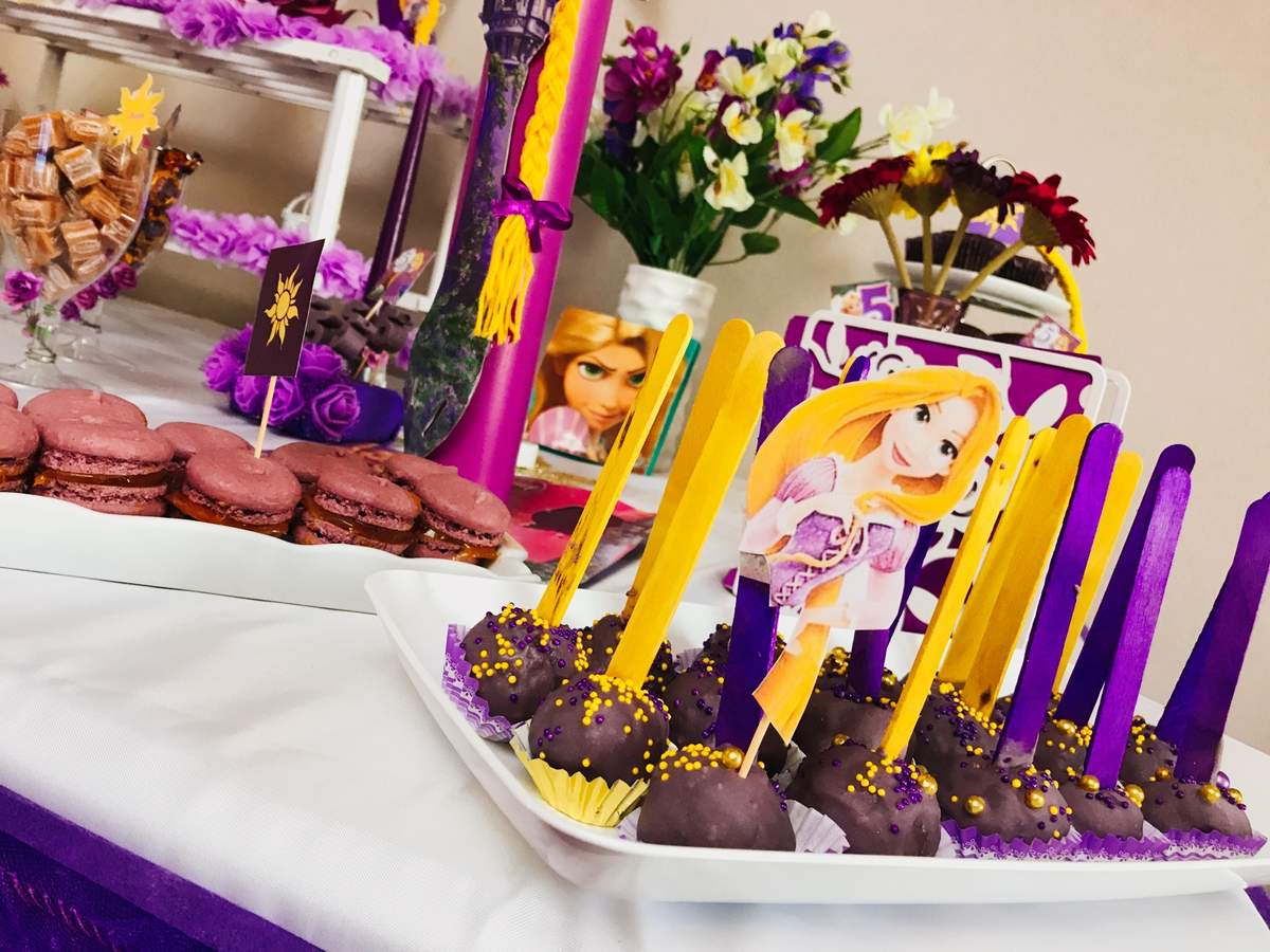 Rapunzel 5th birthday party - Rapunzel / Tangled