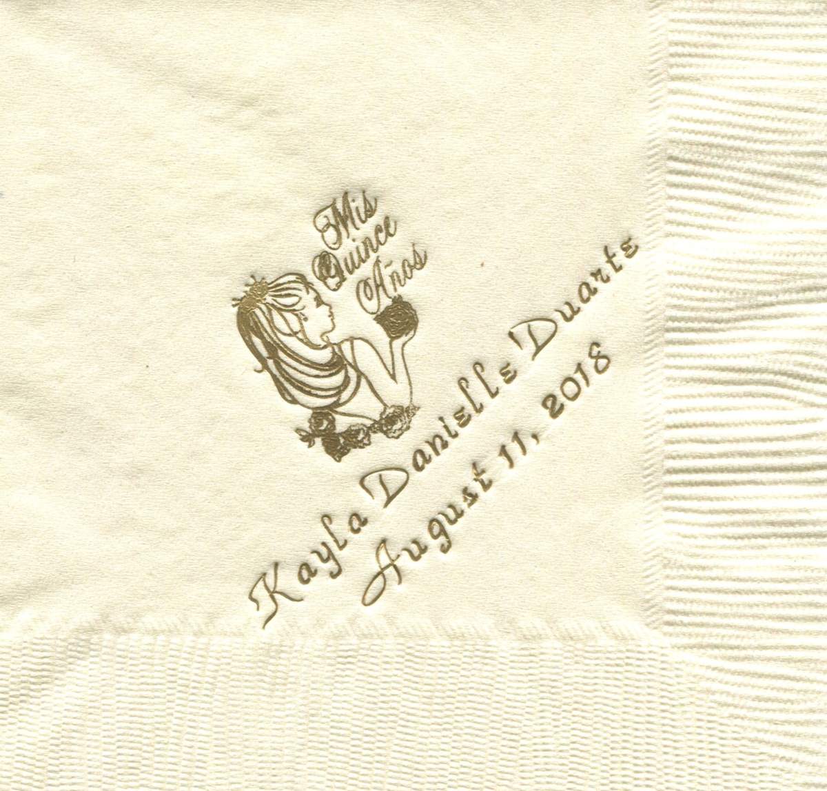 Quinceanera Party Napkins - None
