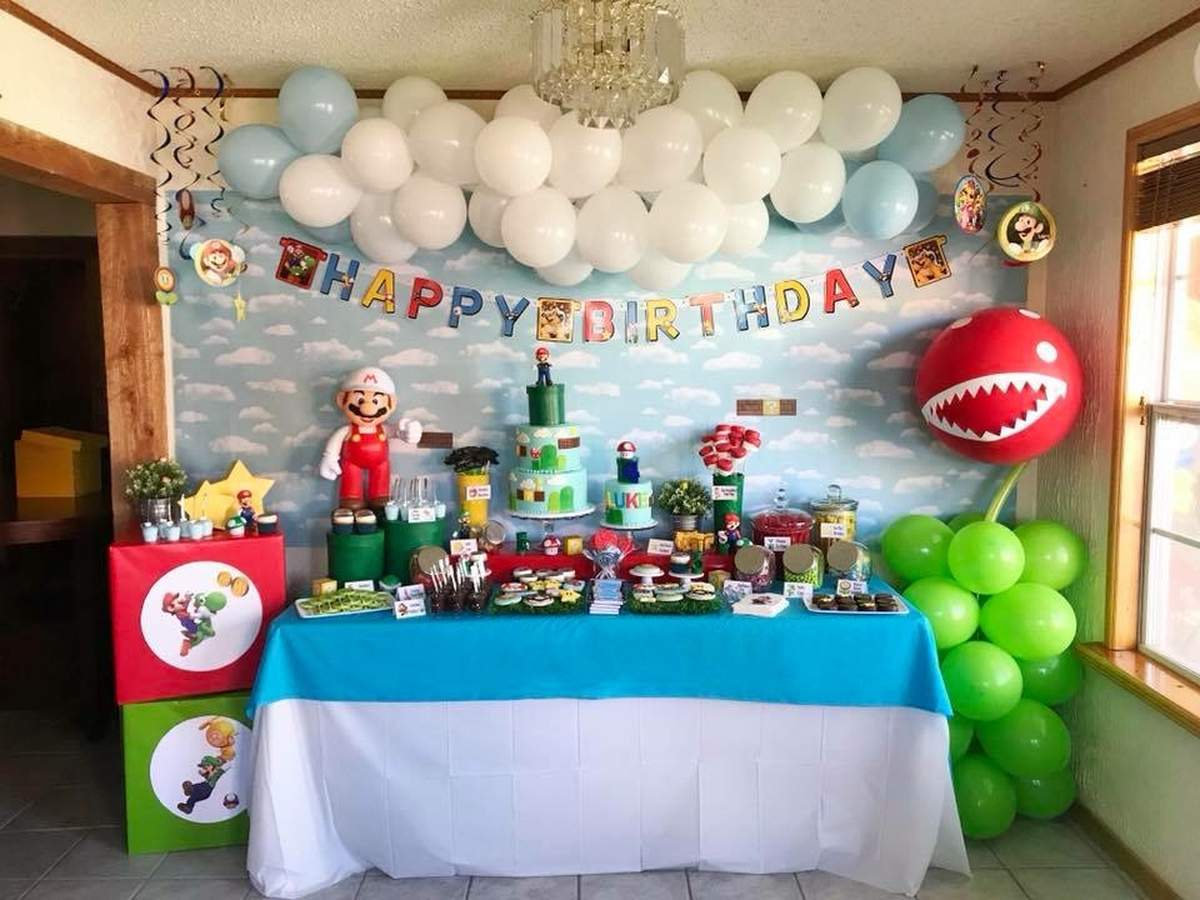Luke’s Super Mario Birthday  - Mario
