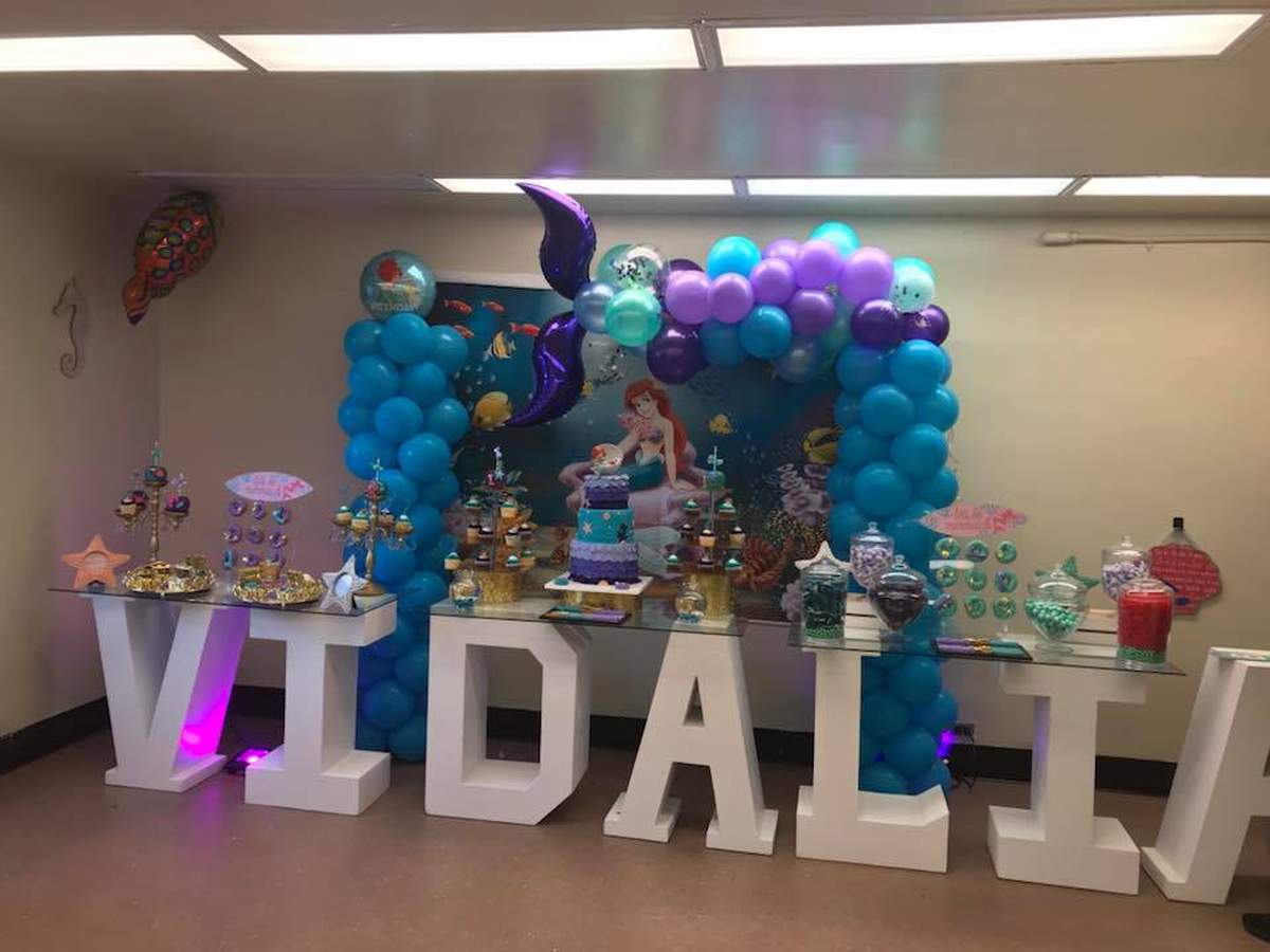Vidalia's Under the Sea mermaid party - Mermaid