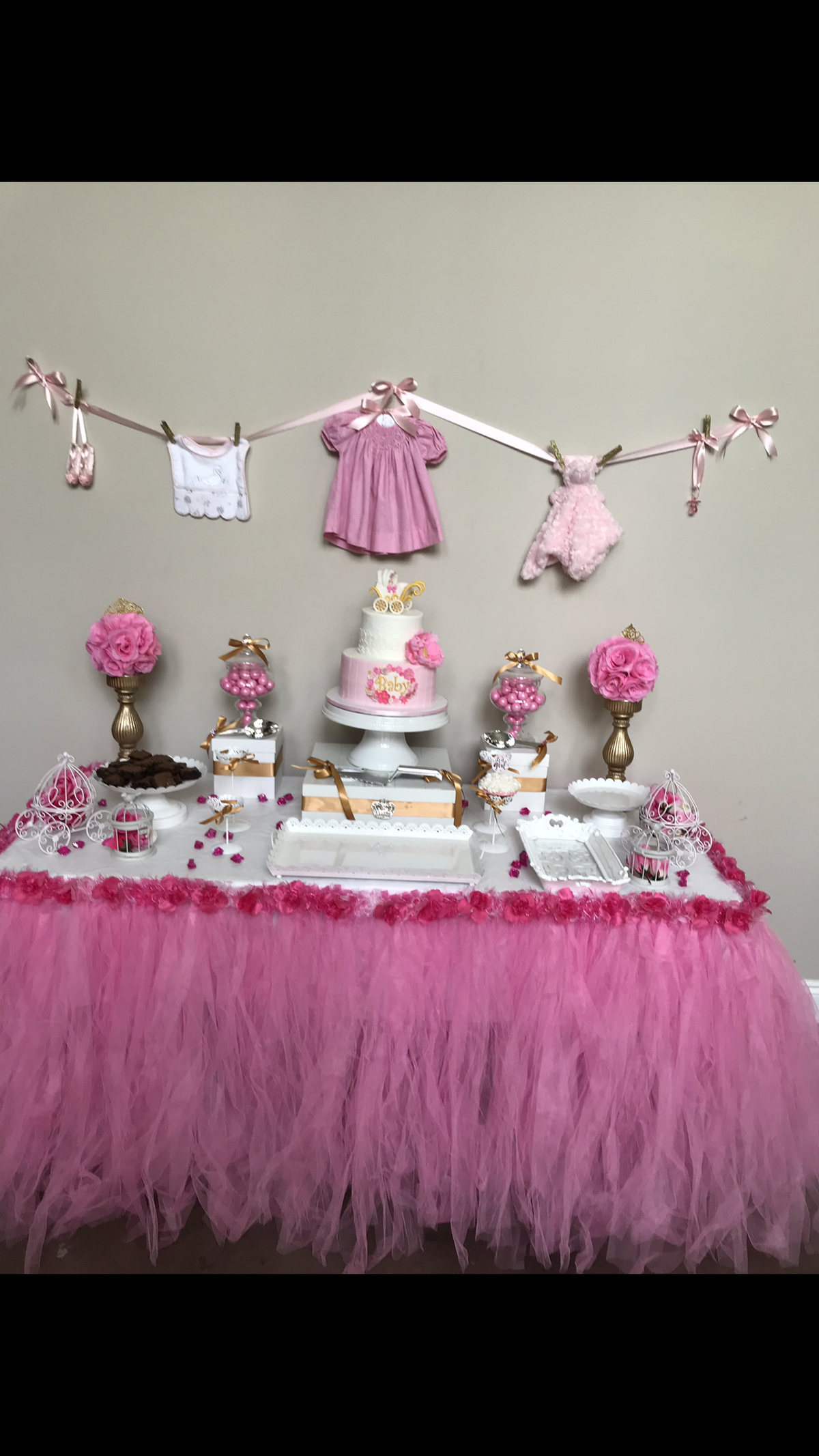 “pretty in pink “  baby shower  - pretty in pink 