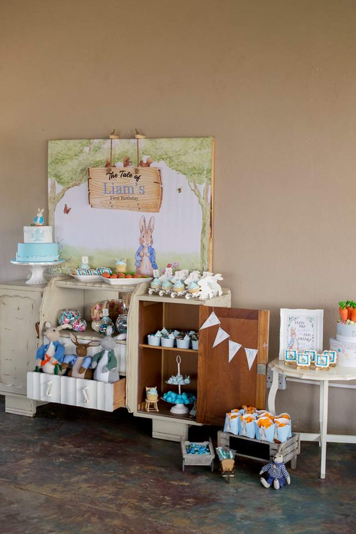 The Tale of Liams First Birthday - Peter Rabbit