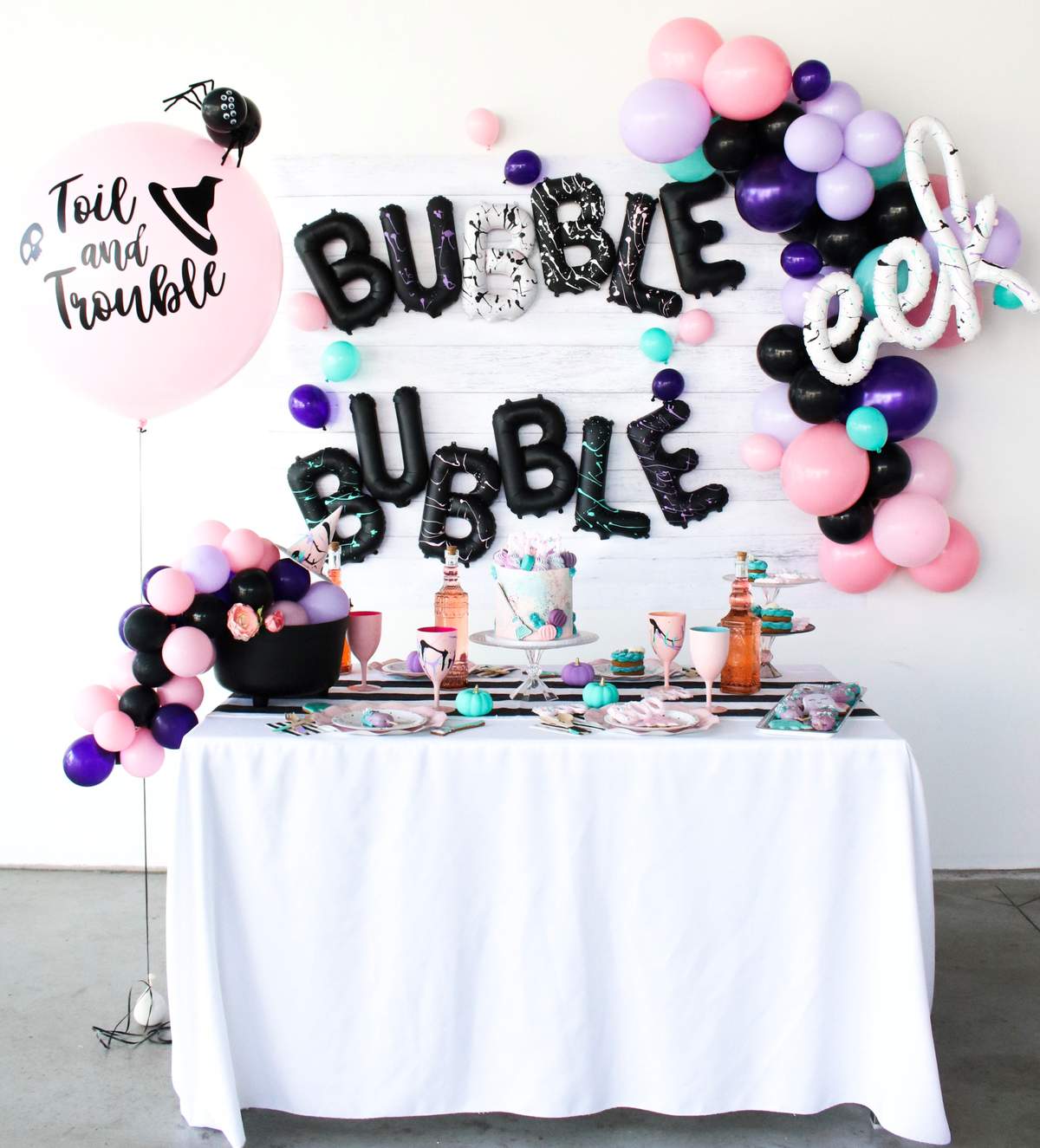 Bubble Bubble Toil and Trouble. Halloween girls night - Halloween