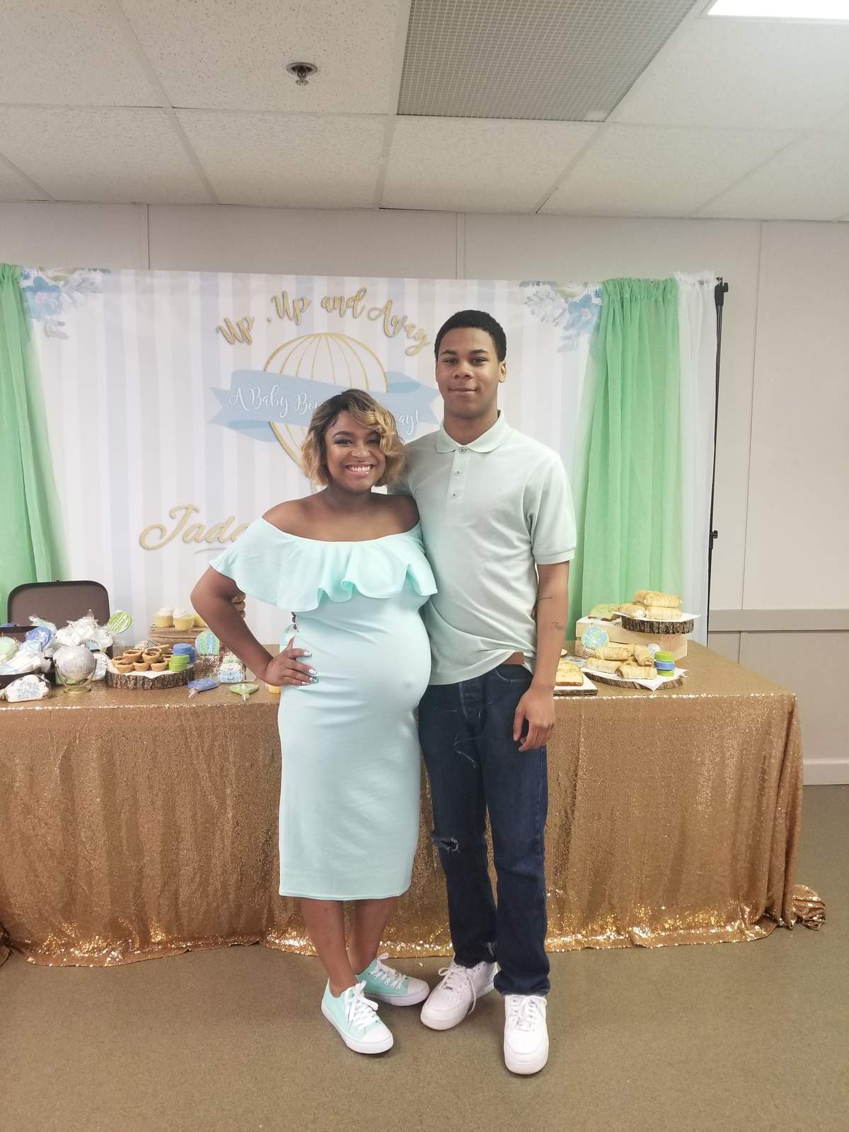 "Jada's Hot Air Balloon Baby Shower" - "Adventure Awaits/Hot Air Balloon Baby Shower"