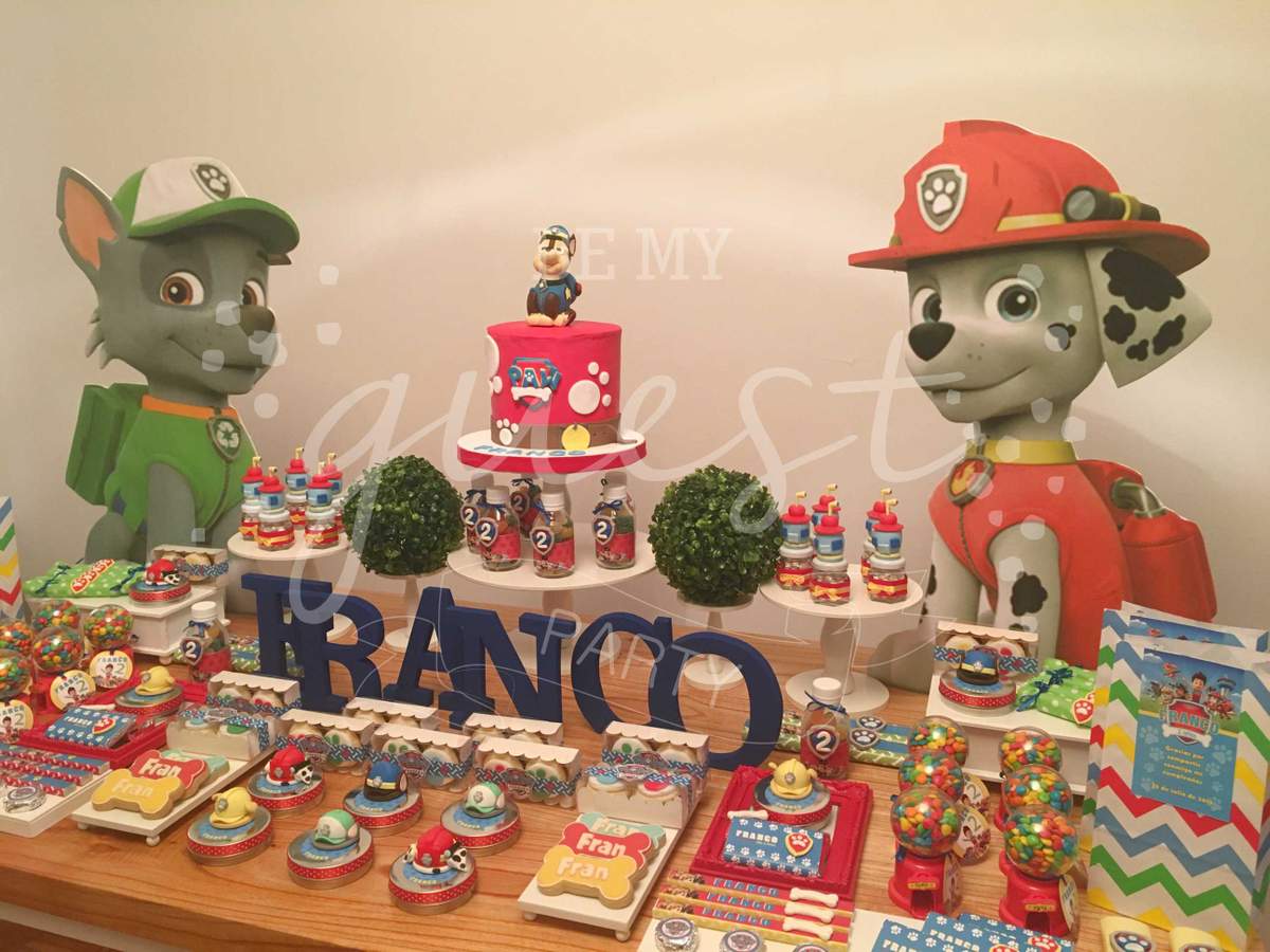 Cumple Franco - Paw Patrol