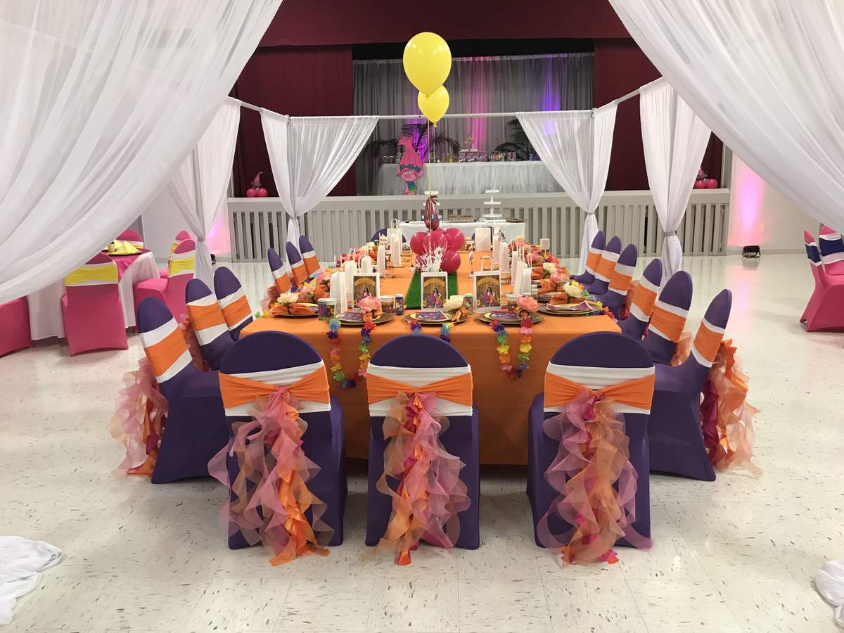 Taya’s Trolls Luau - Trolls Luau