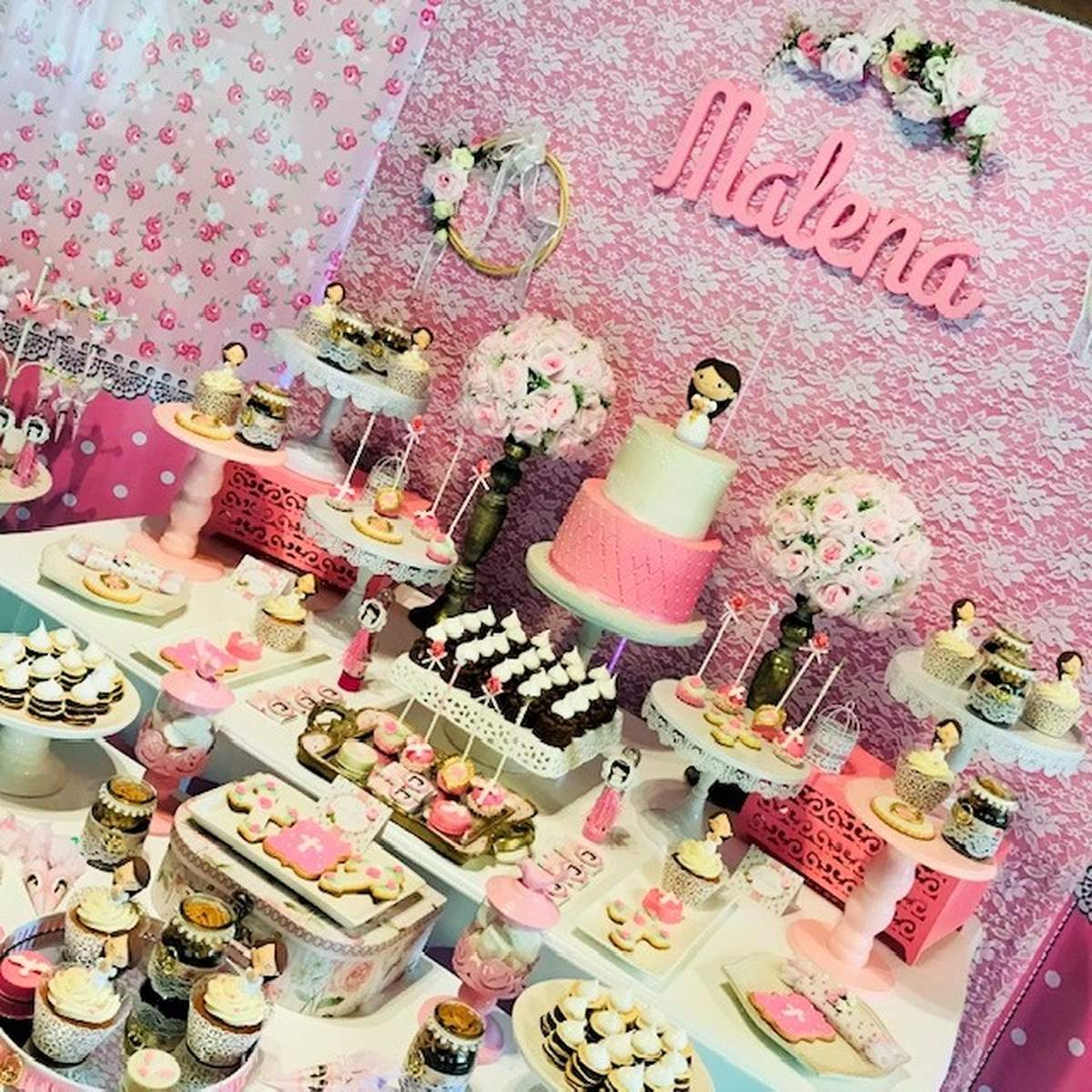 1ra Comunion de Malena!  - Shabby chic