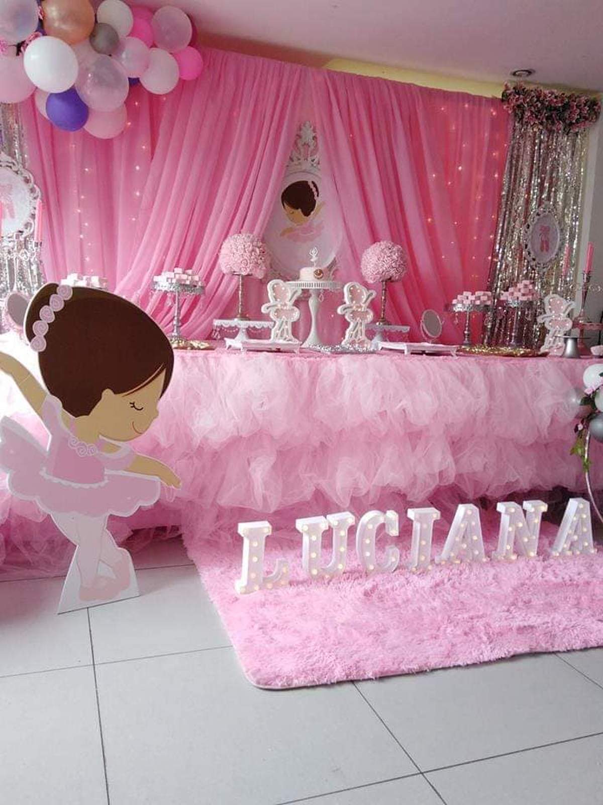 Cumpleaños infantil  - ballet