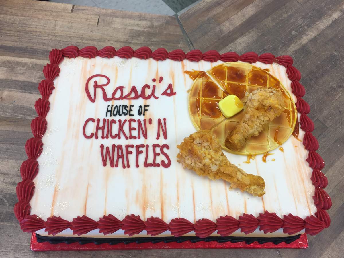 Chicken and Waffles birthday party - None