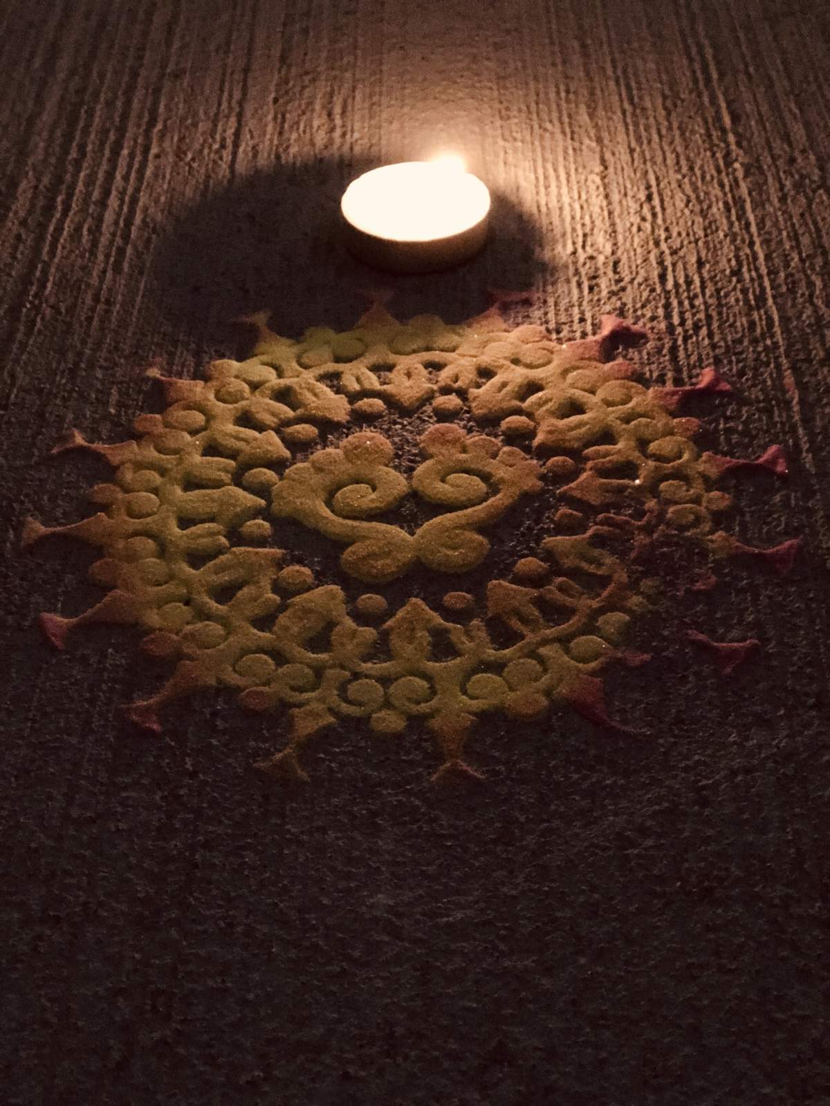 Diwali Holiday party - Light and flowers
