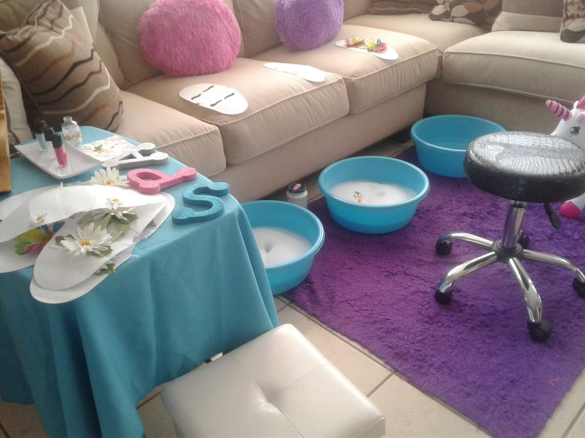 Unicorn Birthday Spa - Spa Party