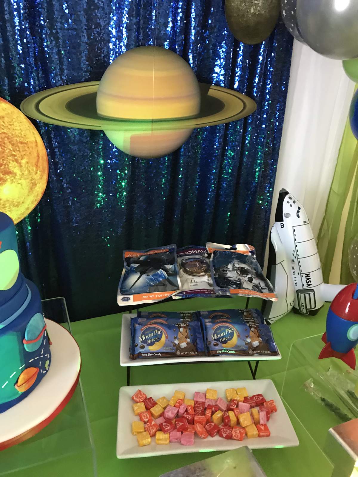 Astronauts / Space Birthday Party Ideas Photo 8 of 39 Catch My Party