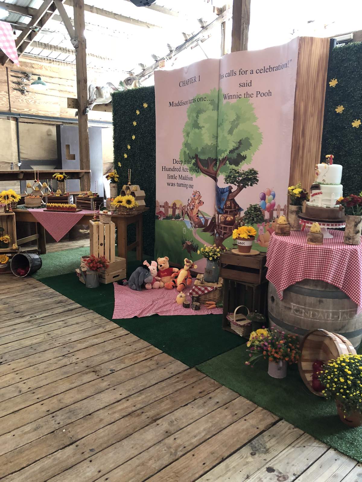 Maddison’s 100 Acre Woods  - Winnie the Pooh 
