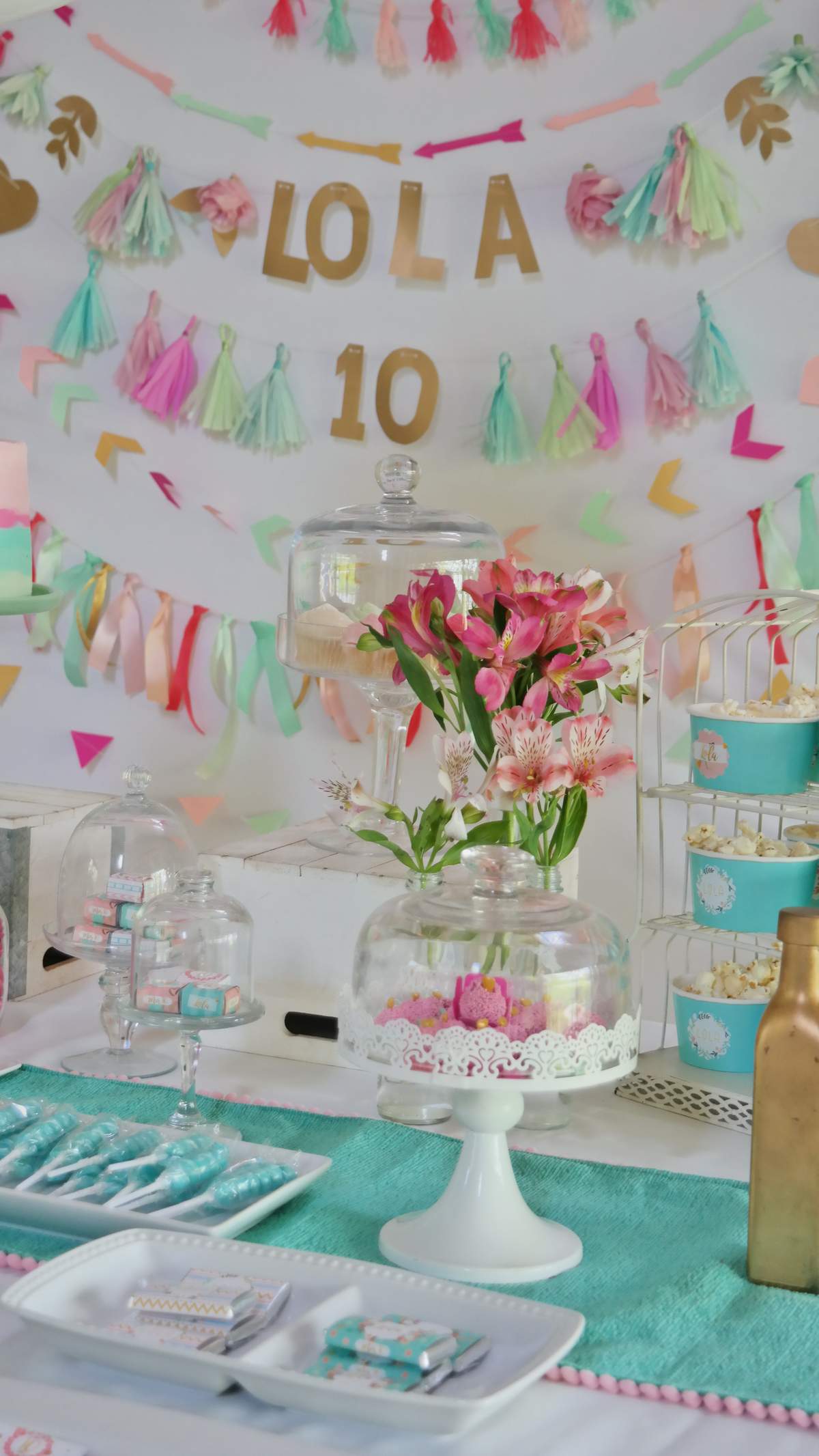 Boho Chic Birthday Party Ideas | Photo 1 of 43 | Catch My Party