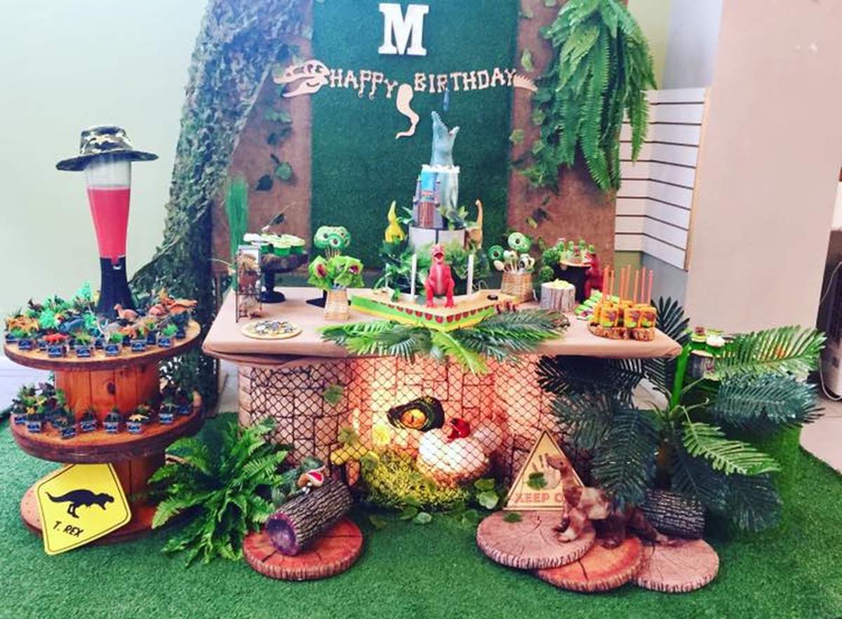 Jurassic World Birthday Party Ideas Photo 1 of 23 Catch My Party