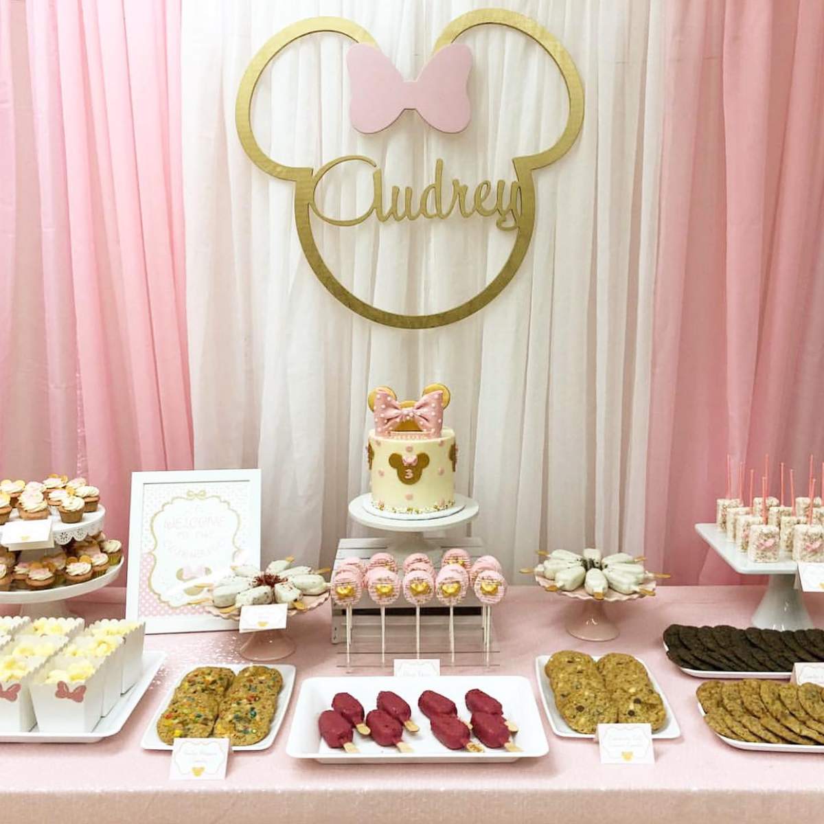 Audrey’s Minnie Mouse Birthday! - Minnie Mouse