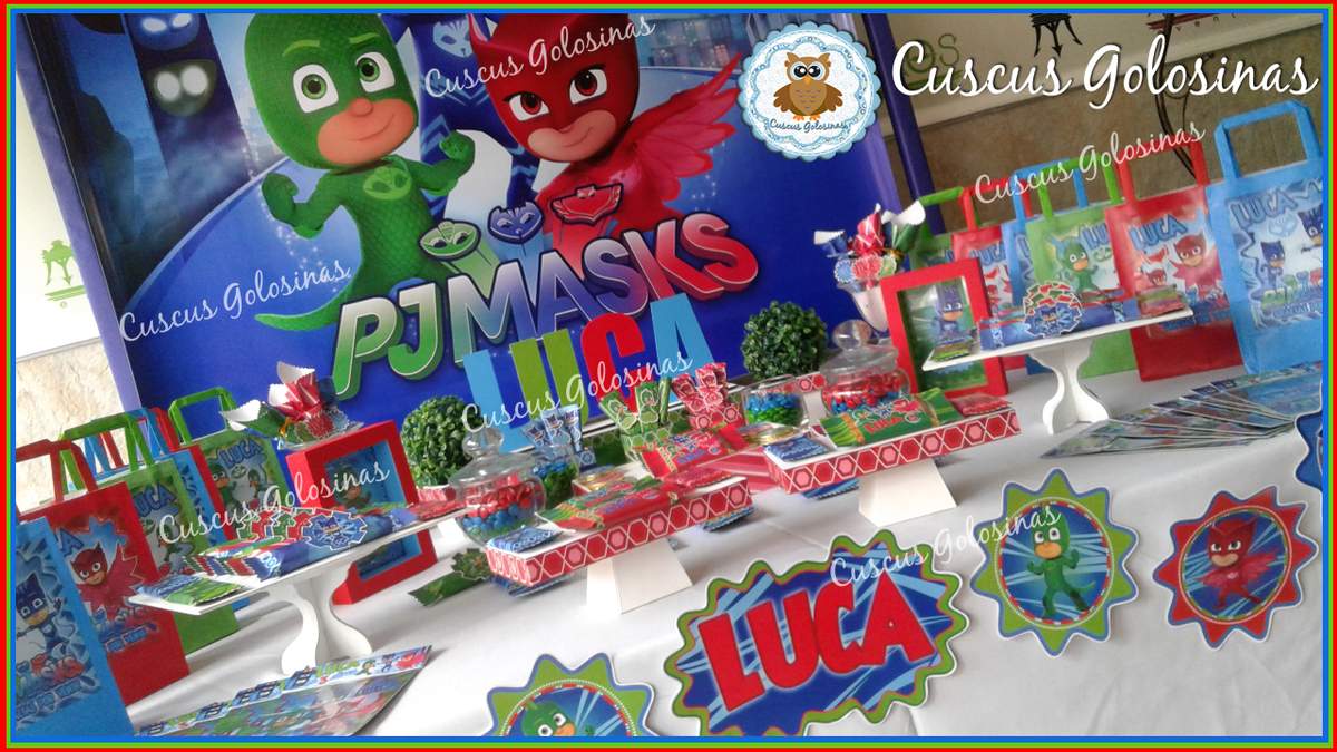 Pj Mask Birthday Party Ideas Photo 3 of 11 Catch My Party