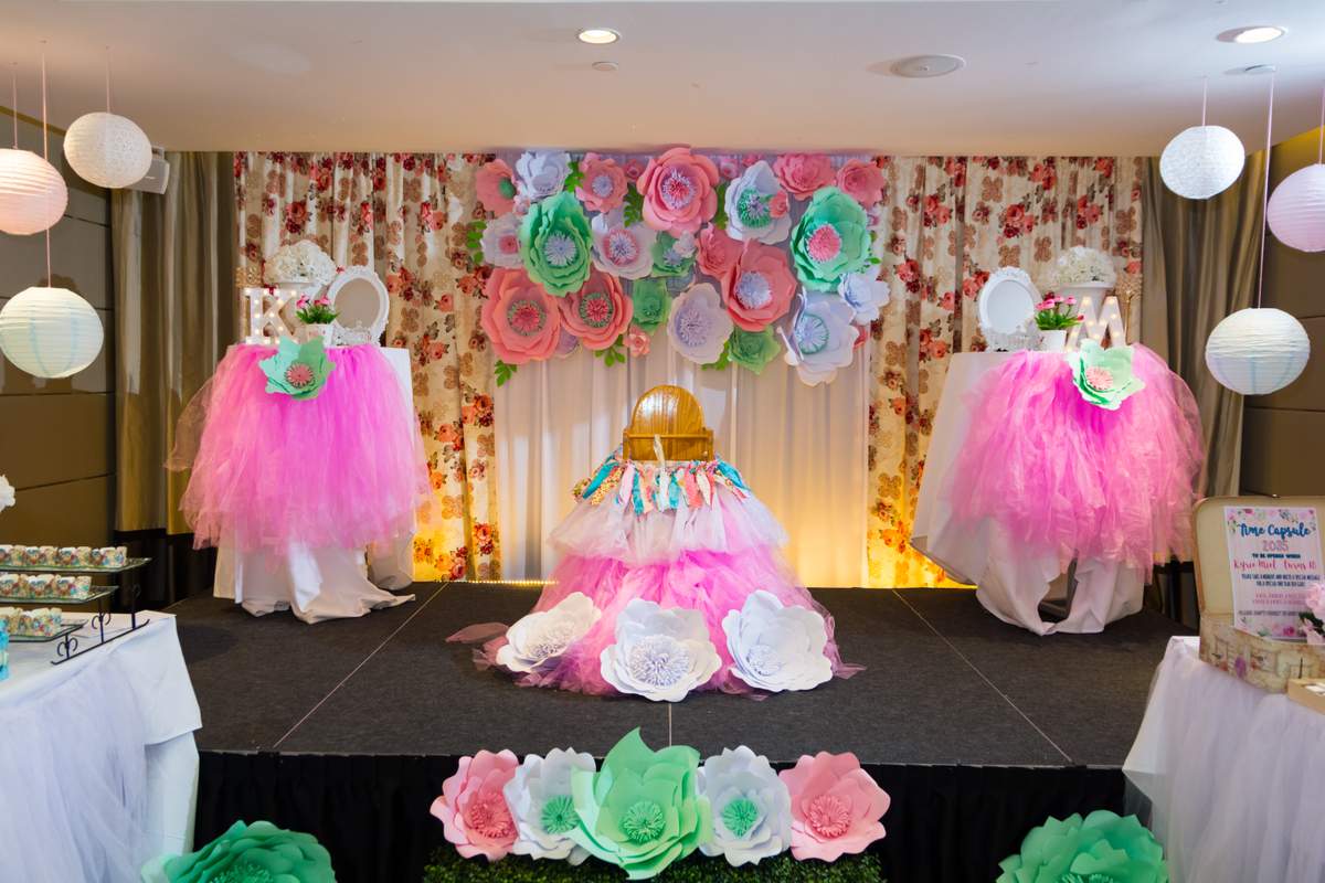 Kyrie Miel's First Birthday Party - Shabby Chic