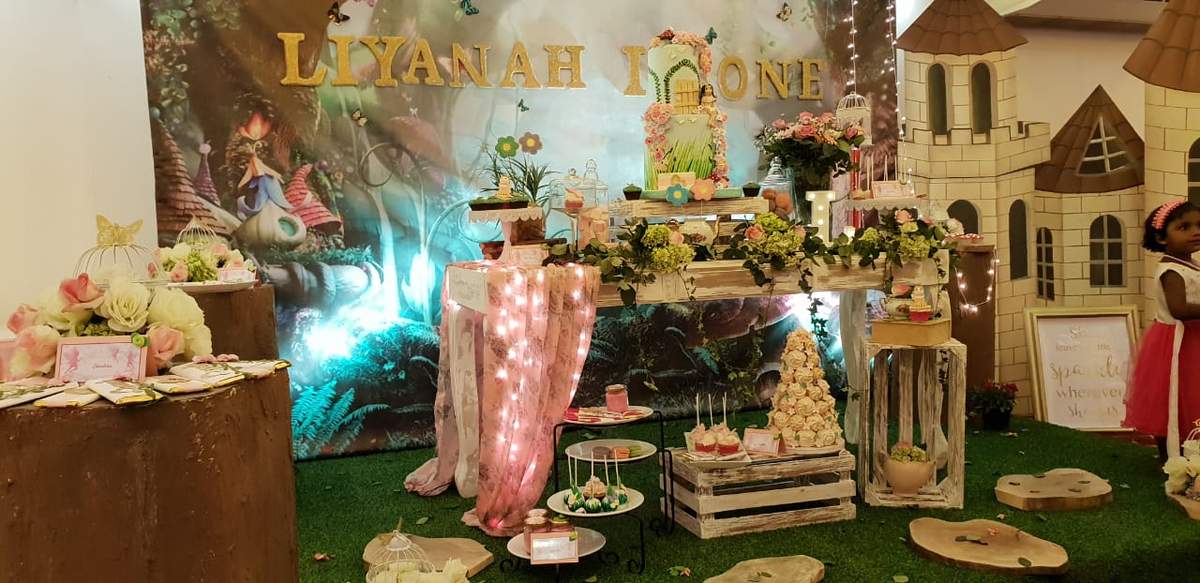 Liyanah turns 1 - Fairy Gardern