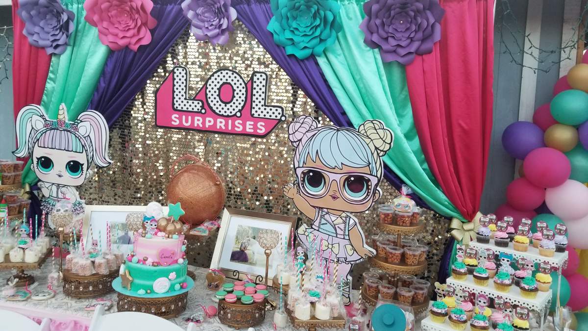 Camila's LOL Surprise Dolls Birthday Party - Lol suprise dolls