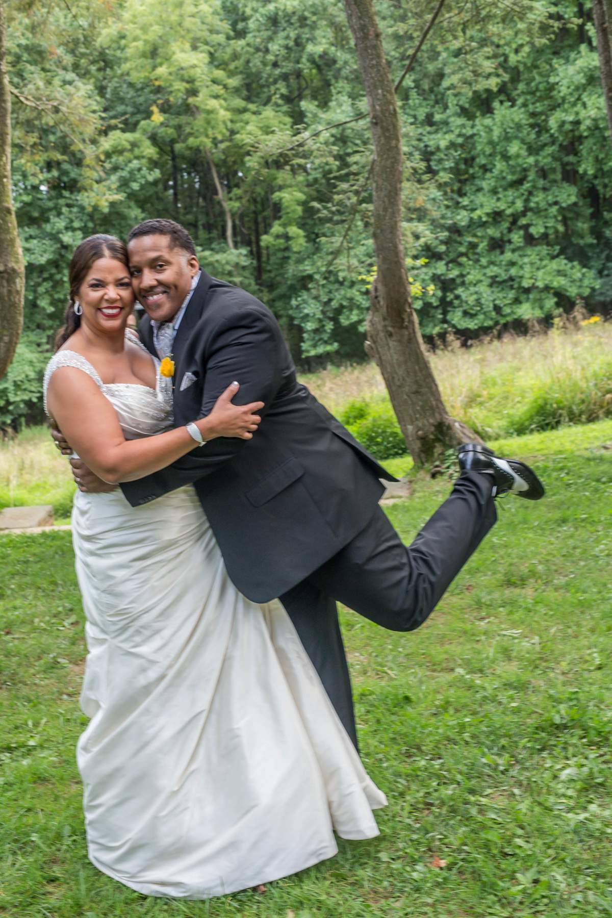 George and Wendy's Sophisticated Wedding Soiree - None